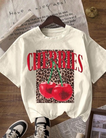 Tricou Shein, crem