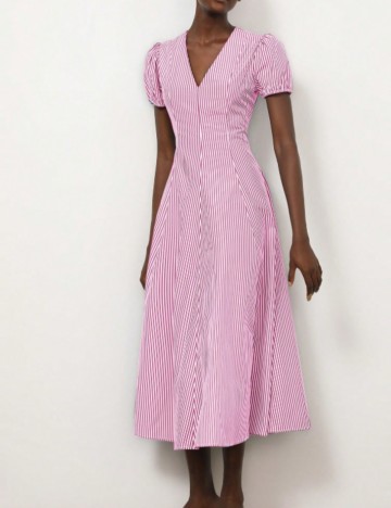 Rochie maxi Shein, mix culori