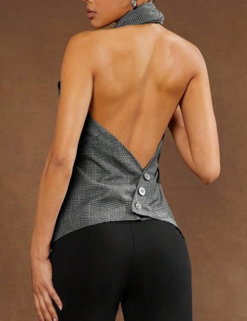 Top Shein, gri