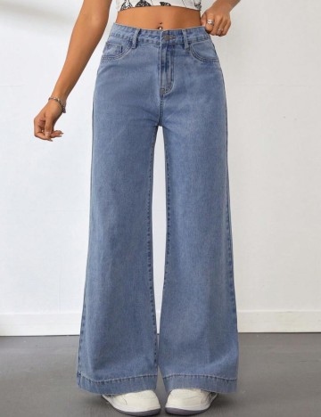 Jeans Shein, albastru