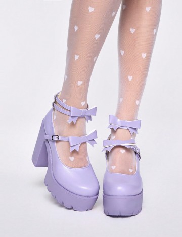 Pantofi Shein, mov