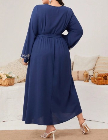 Rochie maxi Shein Curve+, albastru
