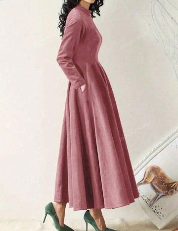 Rochie maxi Shein, roz