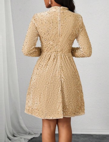 Rochie Shein, bej