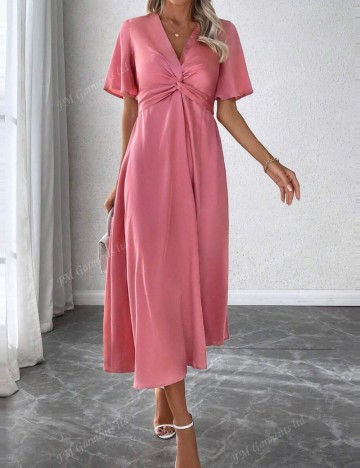 Rochie midi Shein, roz