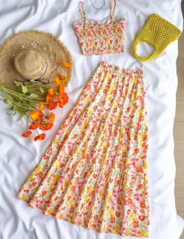 Compleu Shein, floral print