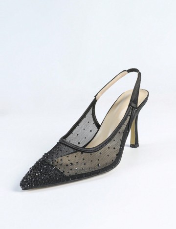Pantofi cu toc Shein, negru