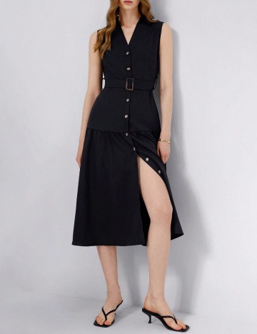 Rochie midi Shein, negru