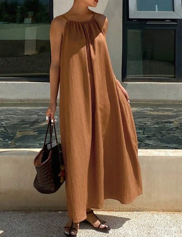 Rochie maxi Shein, maro