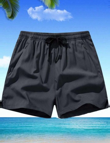 Pantaloni scurți Shein, gri