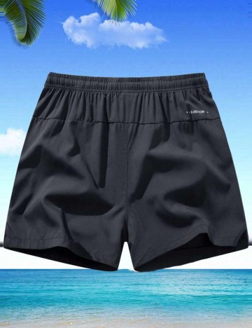 Pantaloni scurți Shein, gri