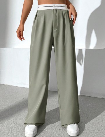 Pantaloni Shein, măslin