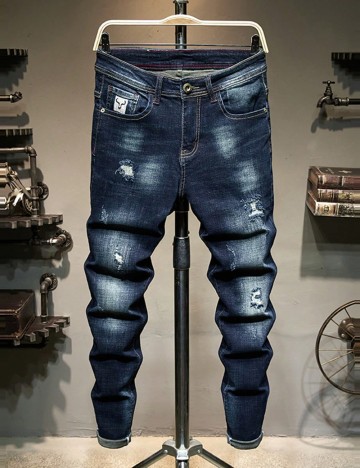 Jeans Shein, albastru