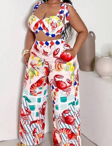 Compleu Shein Curve+, mix culori