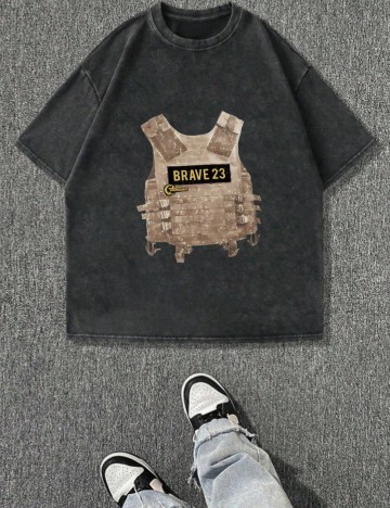 Tricou Shein, gri