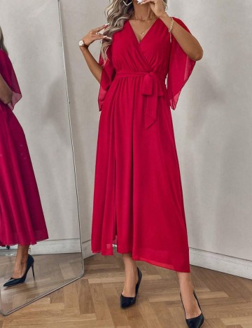 Rochie midi Shein, roșu