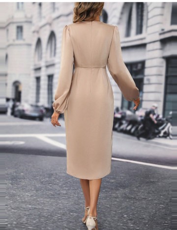 Rochie midi Shein, bej