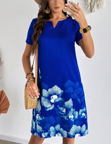 Rochie midi Emery Rose, mix culori
