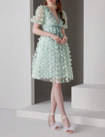 Rochie mini Shein, verde
