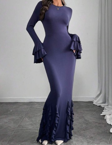 Rochie maxi Shein, albastru