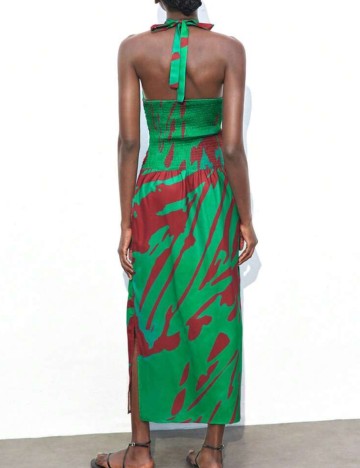 Rochie maxi Shein, mix culori