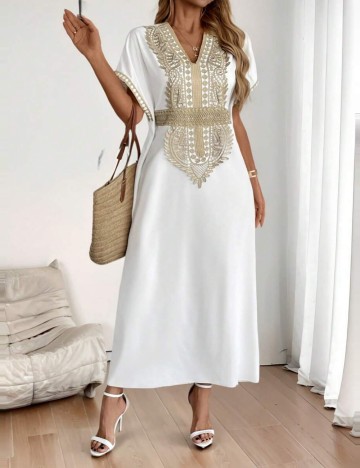 Rochie midi Shein, alb