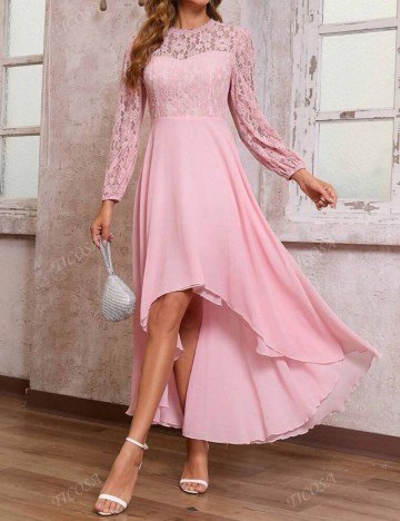 Rochie maxi Shein, roz