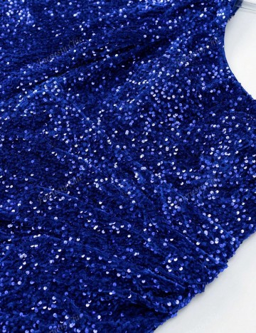 Rochie mini Shein Curve+, albastru
