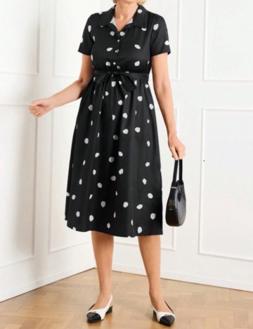 Rochie midi Shein, negru
