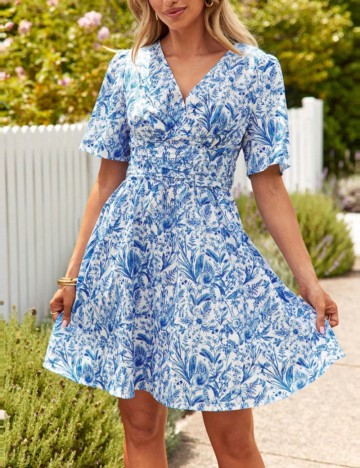 Rochie mini Shein, mix culori