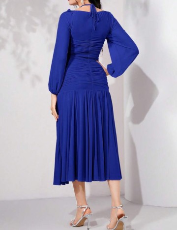 Rochie midi Shein, albastru