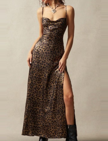 Rochie midi Shein, mix culori