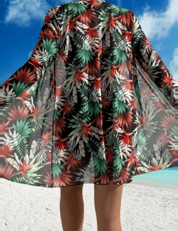 Cardigan de plajă Shein, mix culori