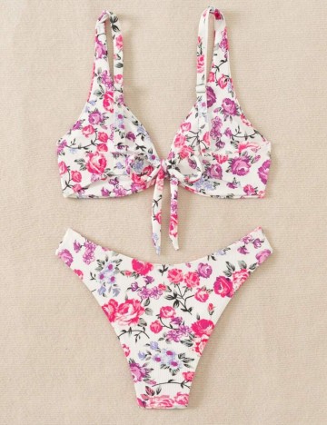 Costum de baie Shein, mix culori