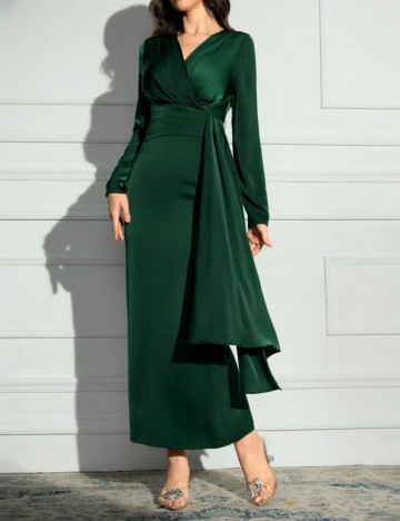 Rochie maxi Shein, verde