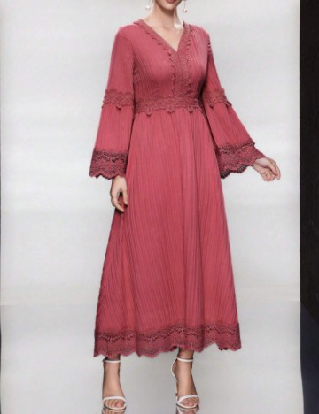 Rochie maxi Shein, roz