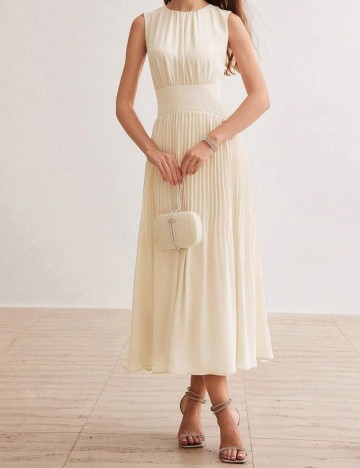 Rochie midi MOTF by Shein, crem
