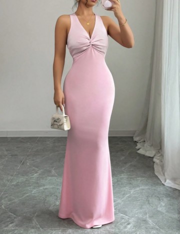 Rochie maxi Shein, roz