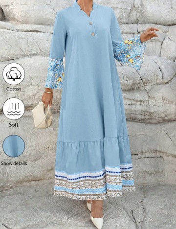 Rochie maxi Shein, albastru