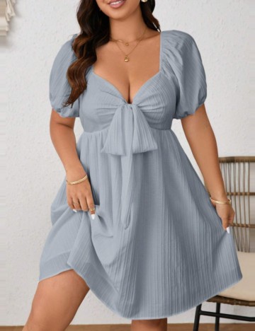 Rochie mini Shein Curve+, albastru