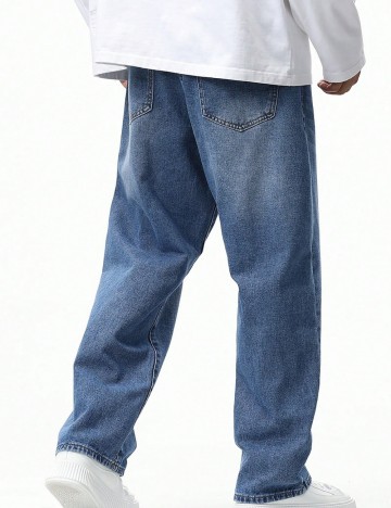 Jeans Shein, albastru