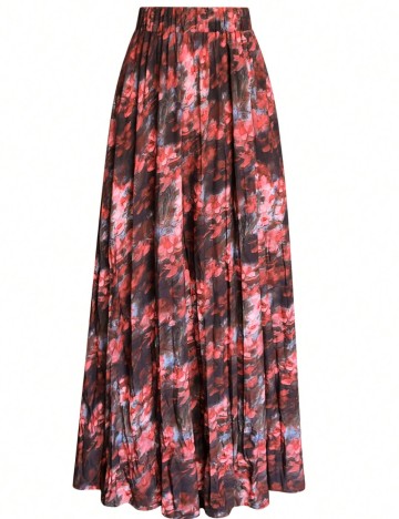 Fustă maxi Shein, mix culori