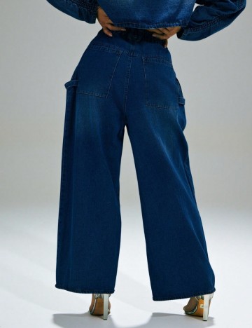 Jeans Shein, albastru