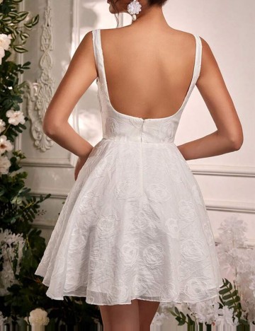 Rochie mini Shein, alb