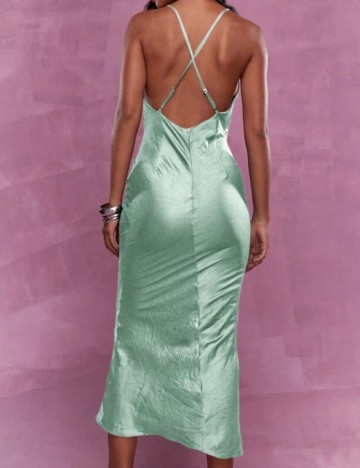 Rochie maxi Shein, verde
