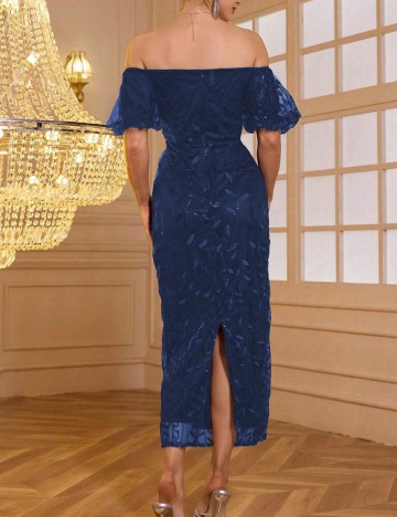 Rochie midi Shein, bleumarin