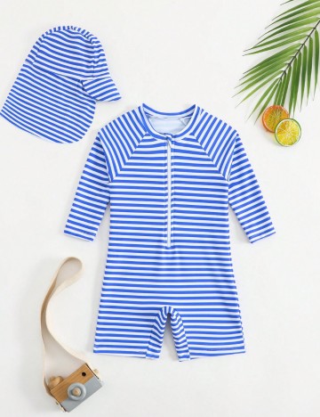 Set costum de baie Shein, mix culori
