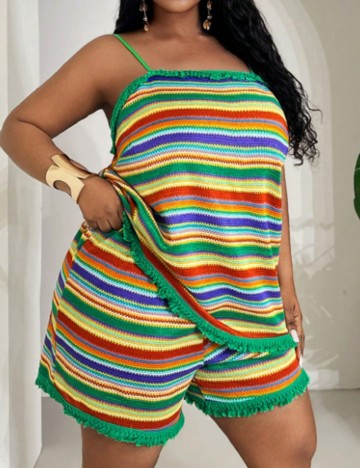 Compleu Shein Curve+, mix culori