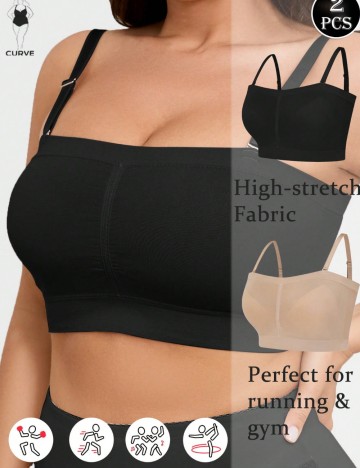 Set Bustiere Shein Curve+, mix culori