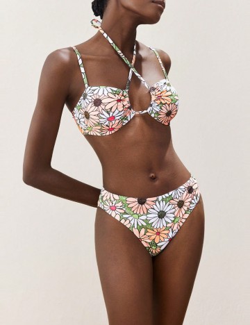 Costum de baie Shein, mix culori